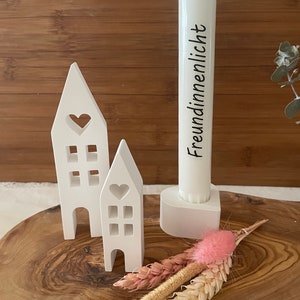 Geschenkset Freundin / Schwester / Freunde / Herzensmensch / Lieblingsmensch / Mitbringsel / Kerzenbotschaft Bild 7