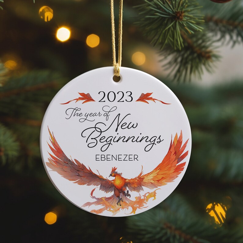 New Beginnings Christmas Ornament 