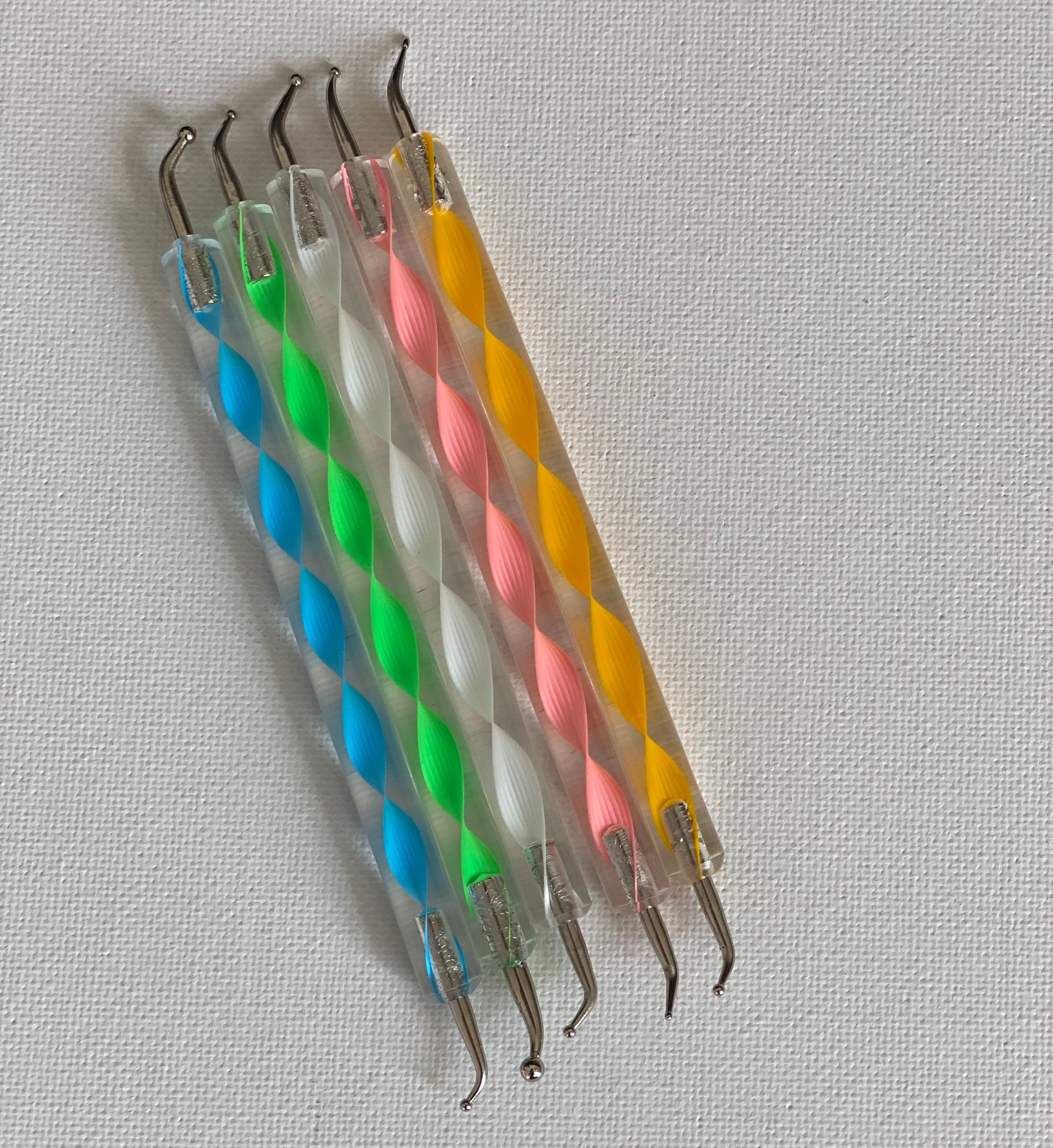 Curved Dotting Tools for Dot Mandala Painting or Nail Art Set Etsy