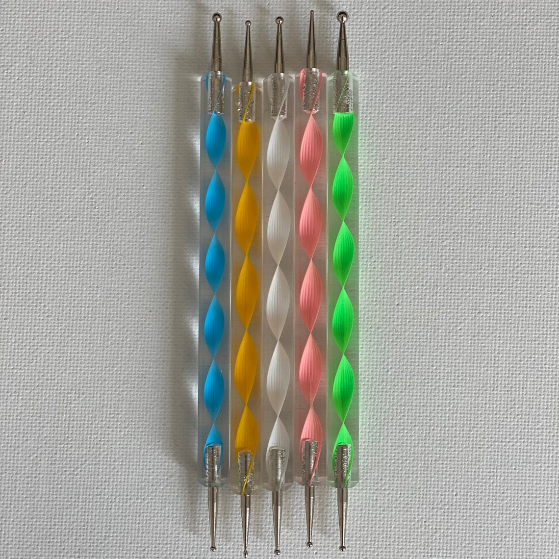 Dotting Tools Set of 5 Double Side 10 Different Dot Sizes Etsy