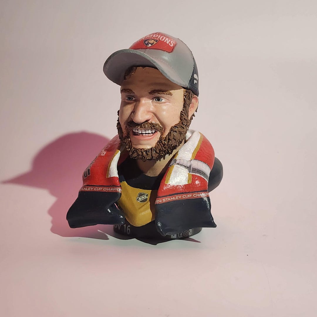 Alexander Barkov Bust Florida Panthers 2024 Stanley Cup Collectible - Etsy
