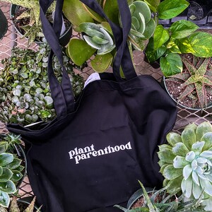 Plant Parenthood | Große Öko-Einkaufstasche Gartentasche Wiederverwendbare Einkaufstasche Geschenk
