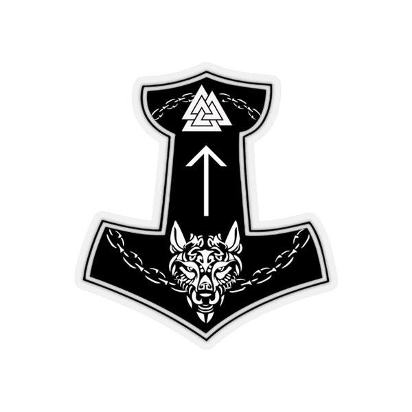 Norse Vinyl Fenrir Decal Etsy