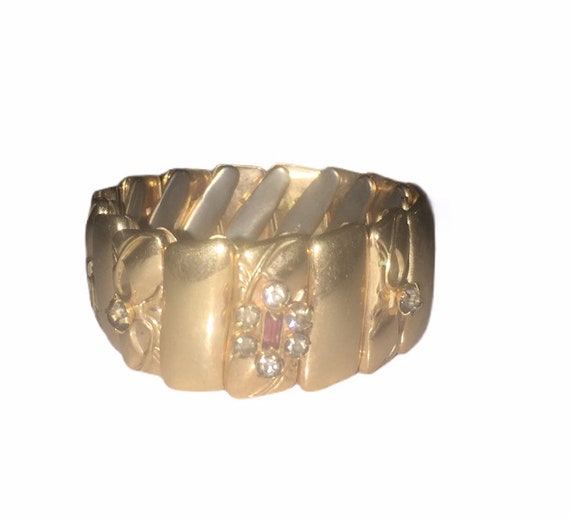 Antique Bugsby&Niles Rhinestone Expansion Bracelet