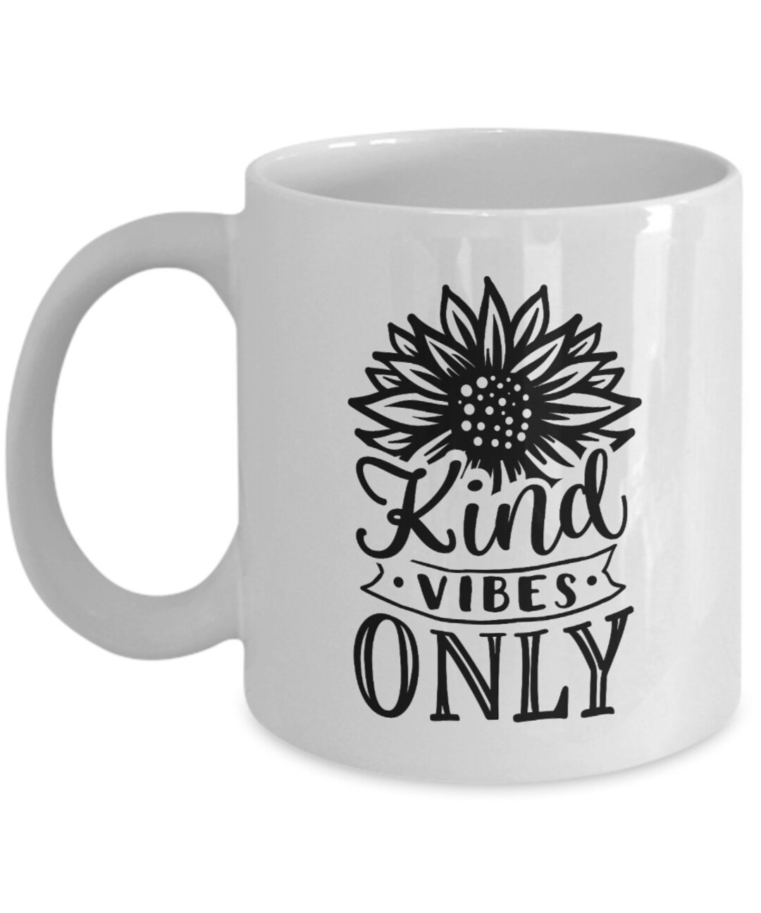 Kind Vibes Only Mugnovelty Coffee Mug Gift Mug Ceramic Cup - Etsy UK