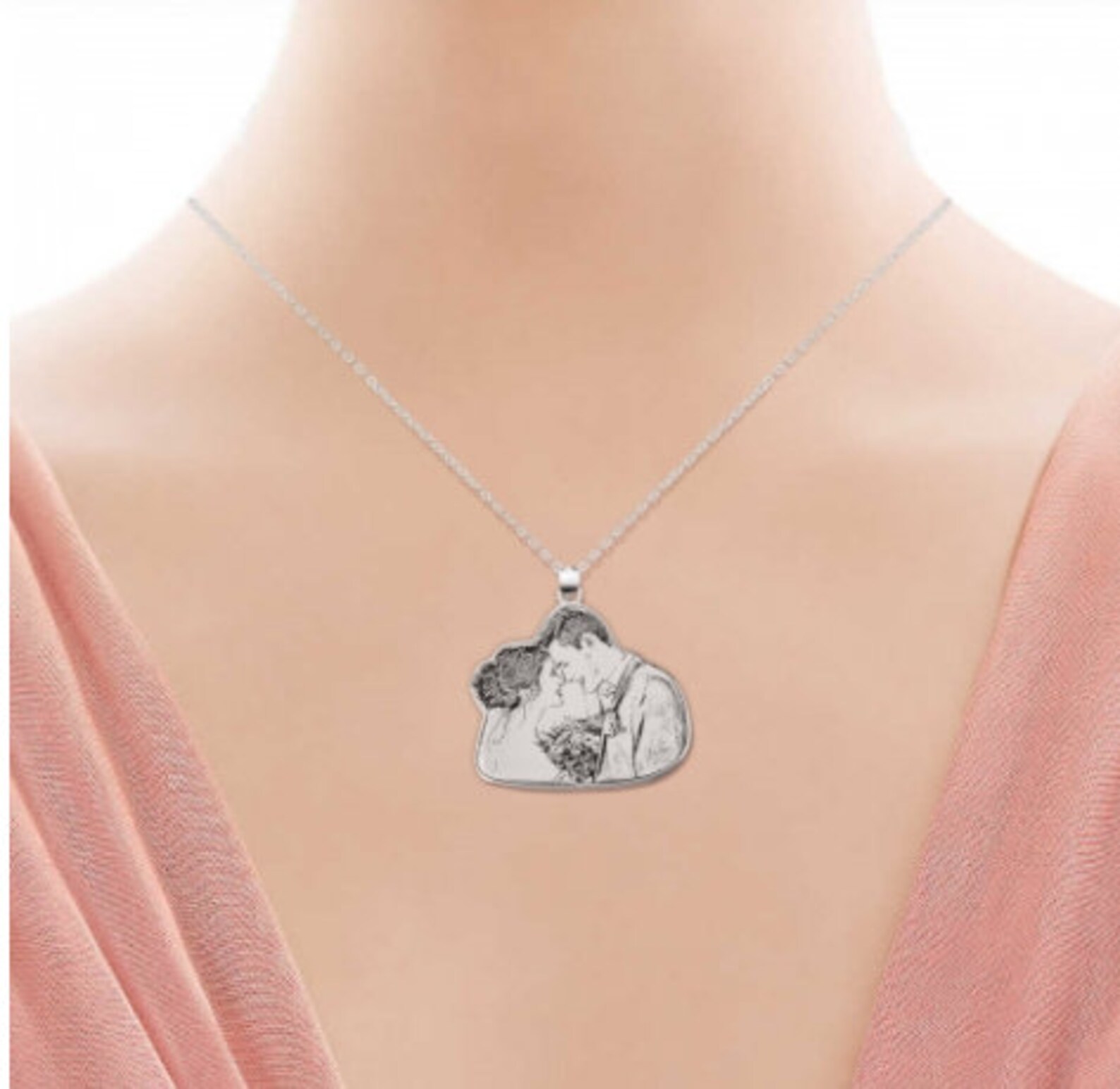 Collier personnalisé de pendentif de photo collier Etsy France