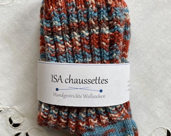 Chaussettes en laine tricotées à la main, pointure 38/39