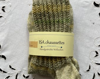 Chaussettes en laine tricotées à la main, pointure 42/43