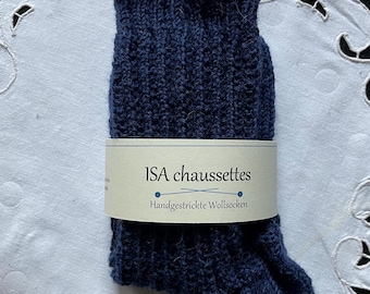Chaussettes en laine tricotées à la main 38/39