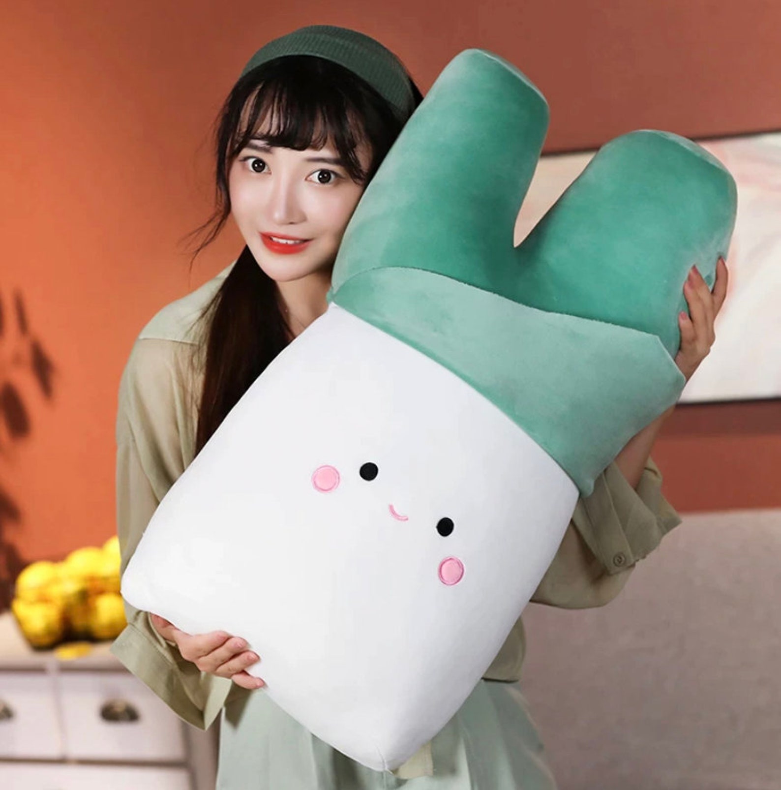 Onion Plush toy Onion Plush Pillow Kawaii shape | Etsy