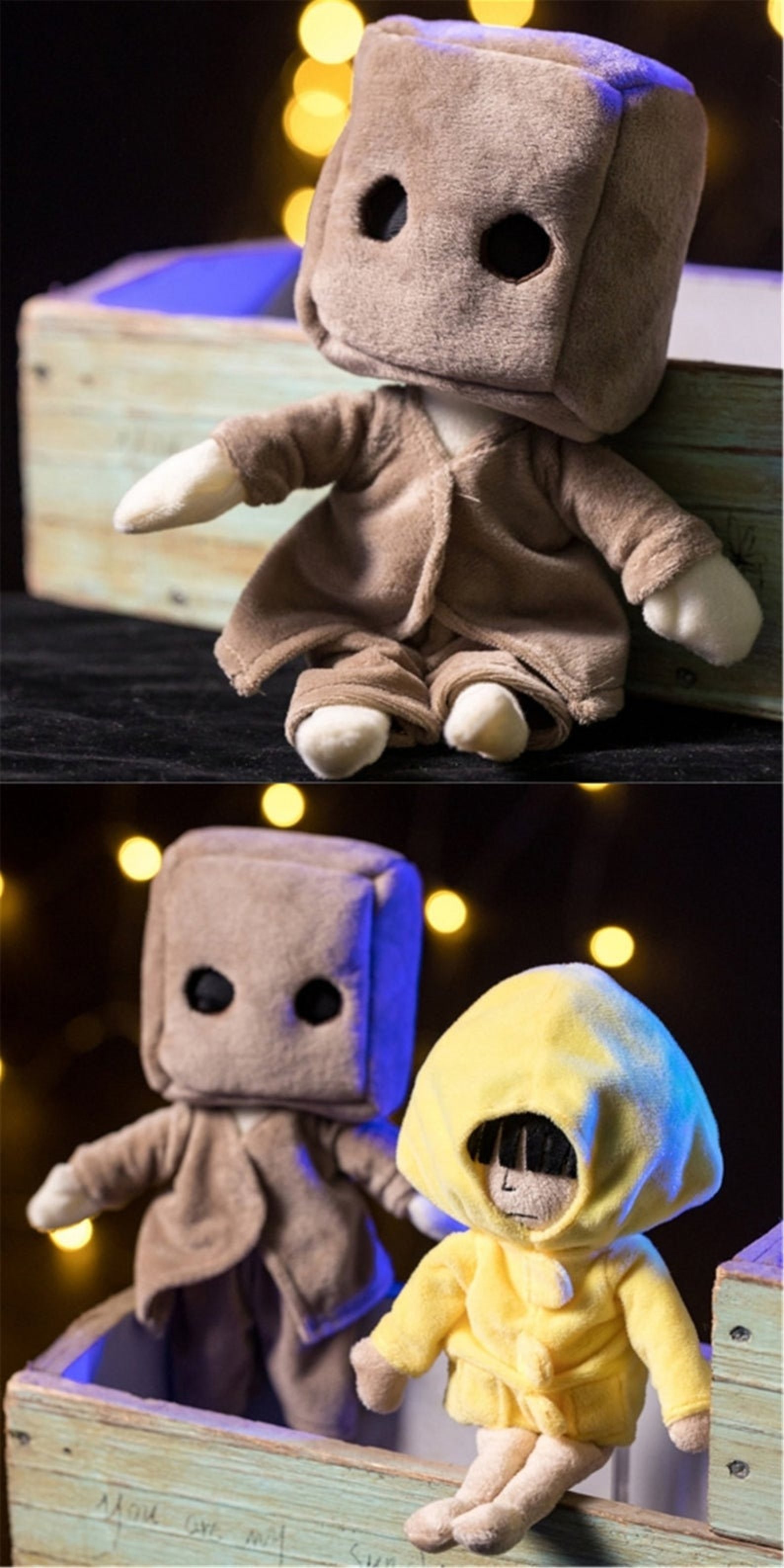 Two plushies one set Inspired Doll Little Nightmares Handmade | Etsy