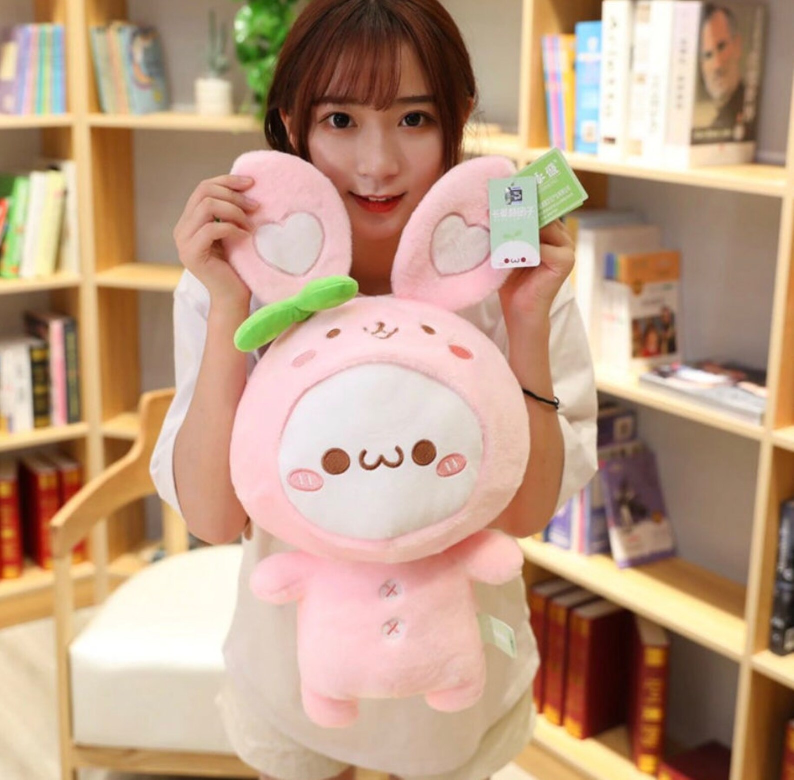 Kawaii Plushies Rabbit Bunny Plush Rabbit Stuffed Animal Etsy