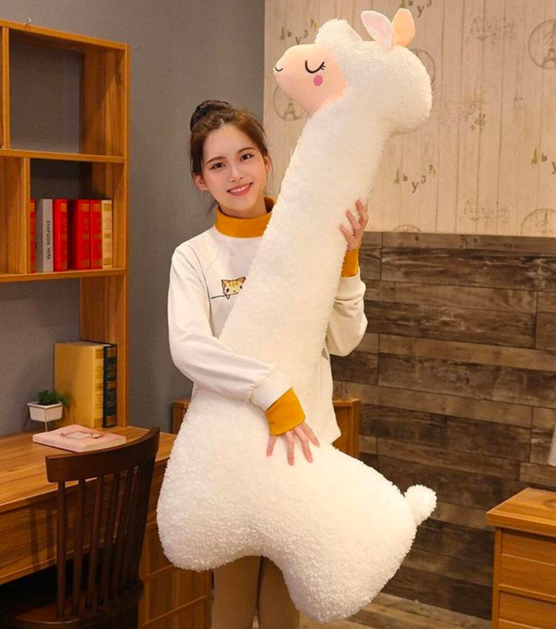 Giant Alpaca Plush Llama Stuffed Toy Large Alpaca Plushie | Etsy