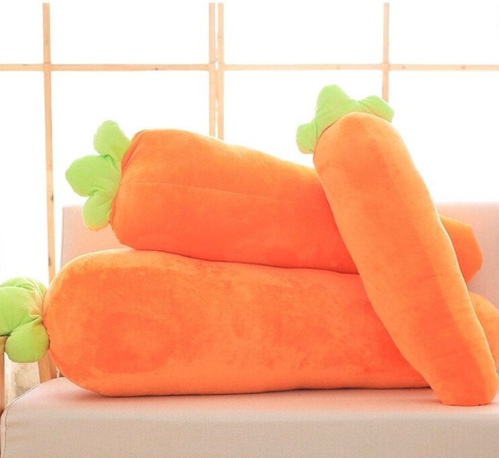Carrot Plush Carrot Stuffed Animal Carrot Plushie Kawaii | Etsy