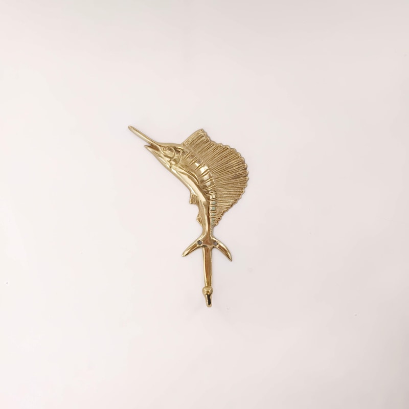 Brass Coat Hooks Fish - Etsy