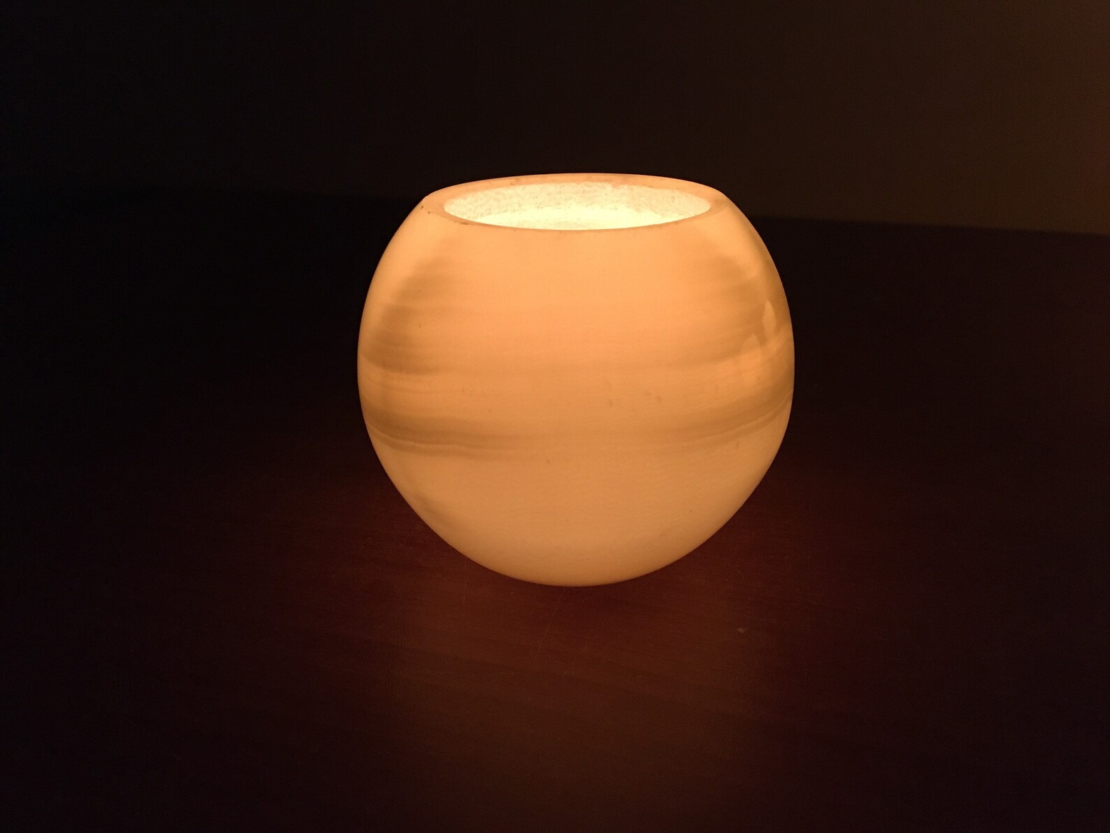 Alabaster Candleholder 3.15 votive tea light candles Etsy