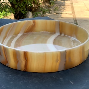 Alabaster Tray - Egyptian Alabaster - Stone Tray