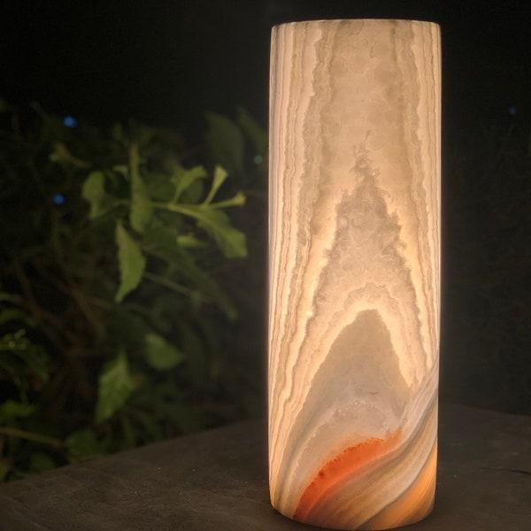 Alabaster Lamp Etsy