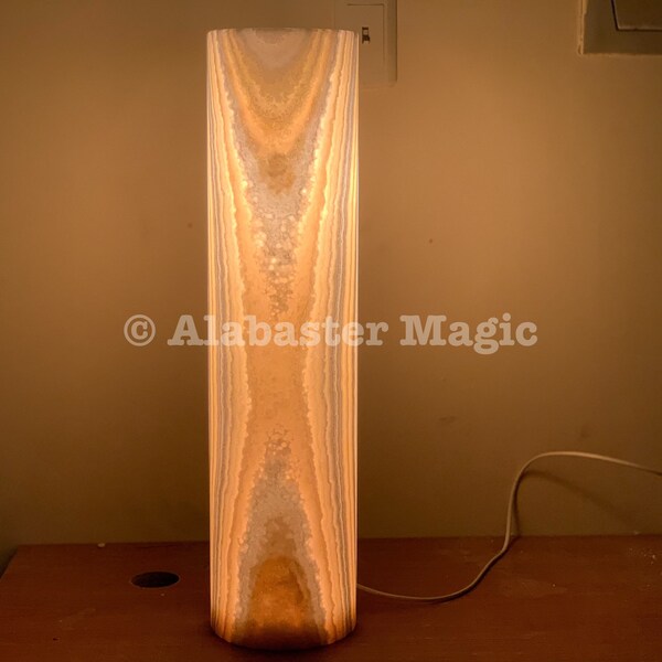 Alabaster Lamps Etsy