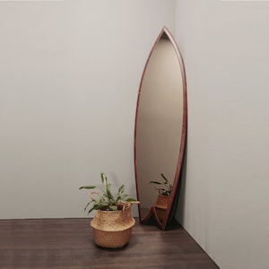 Surf Mirror Board &quot;Wood Mirror&quot;