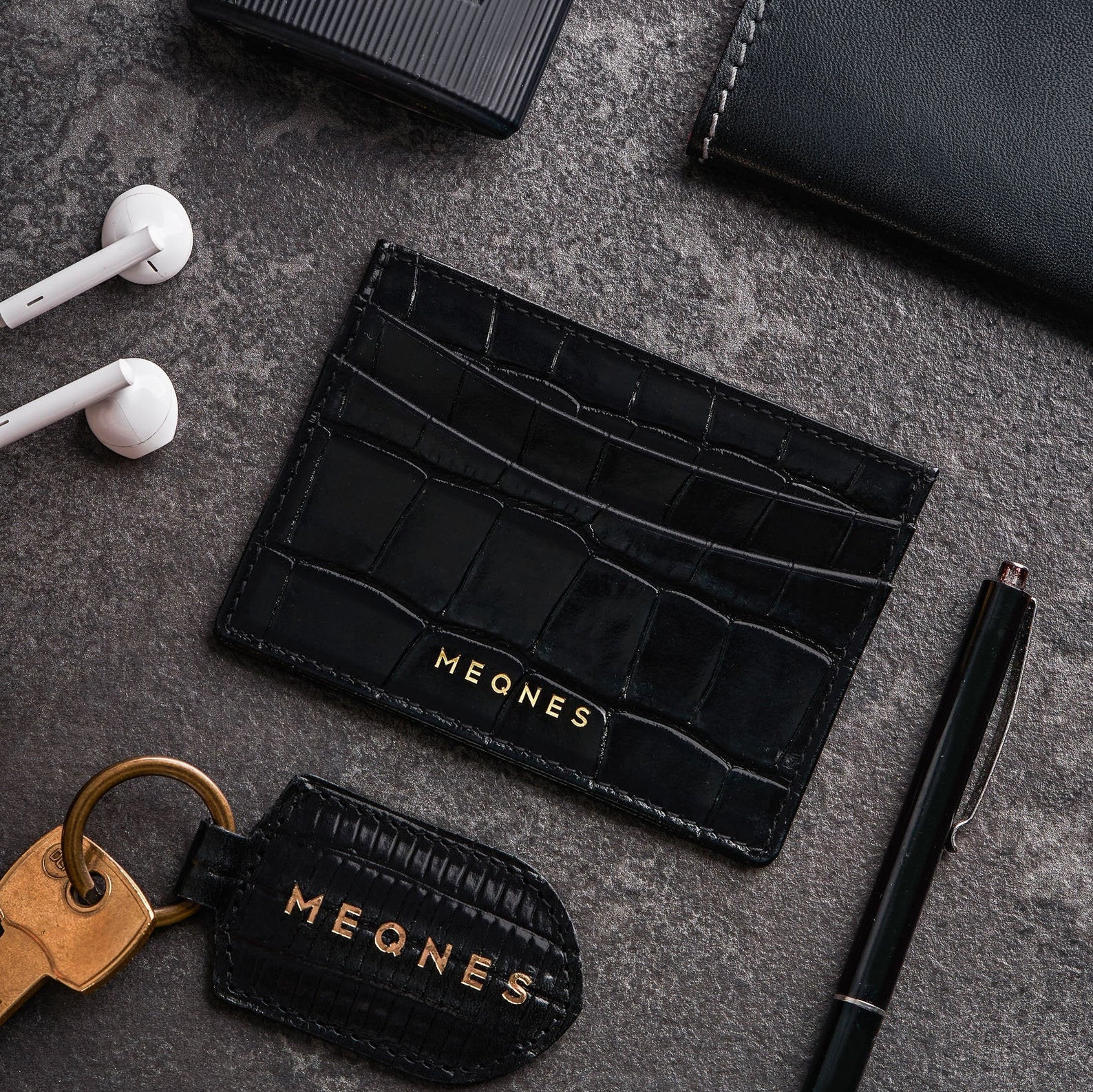 Luxury Leather Card Holder Handcrafted From Premium Italian Etsy