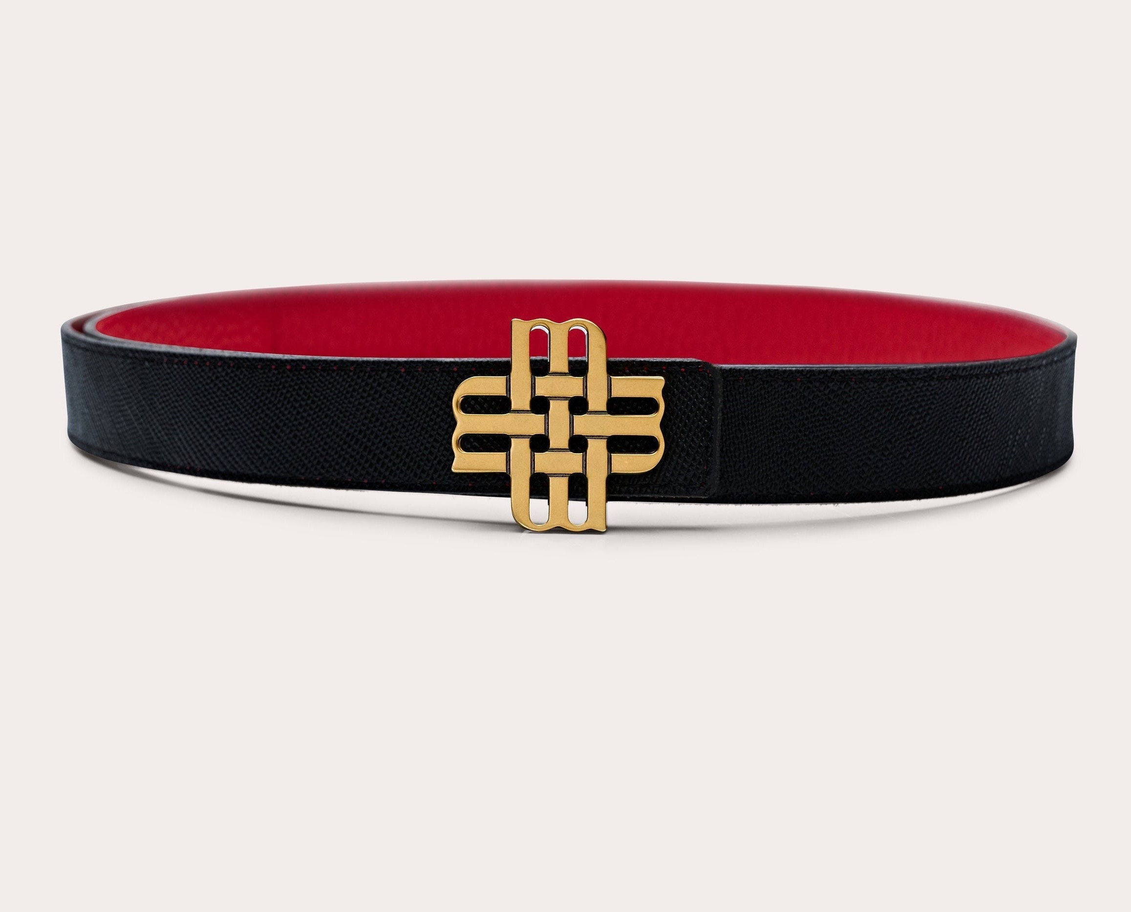 Designer Women s Belt Reversible in Premium Italian Leather