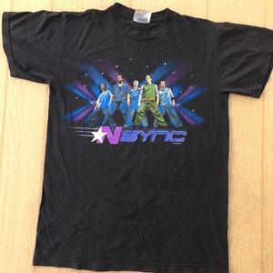 T-shirt vintage sans engagement NSync 2000 taille M