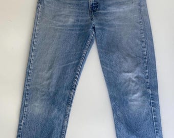 1980’s Levi's 505 US made vintage jeans size 34-32