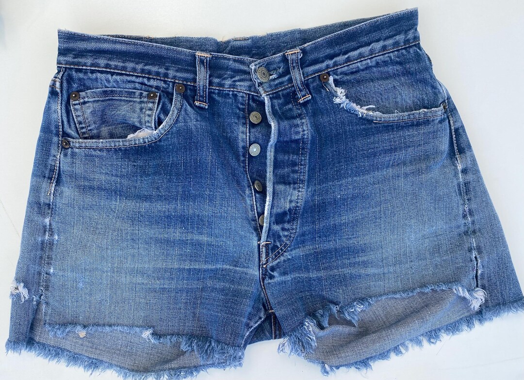 Levi's 1950's Big E' Small S Type Doble Xx 501 Vintage Cut Off - Etsy
