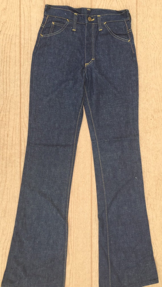 LEE Denim Jeans 1970’s Dead Stock Vintage Pants si