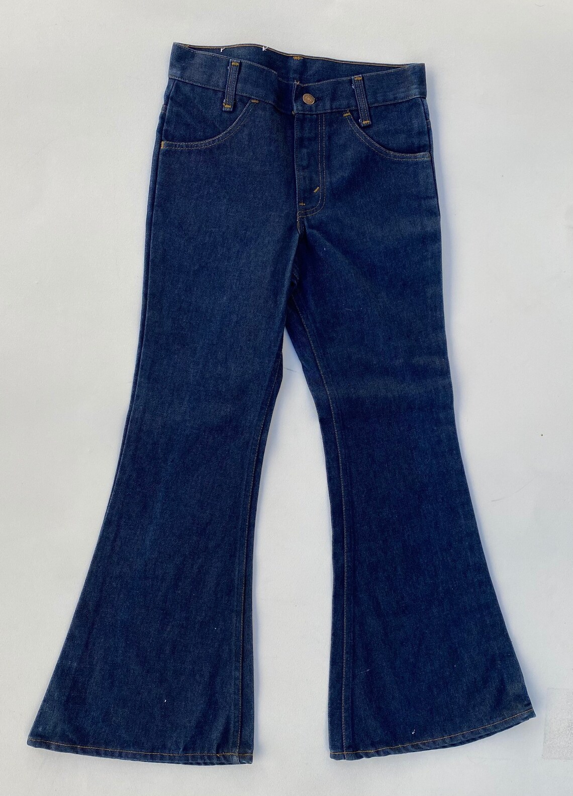 Levis 1960s bell bottoms USA made vintage jeans size 27 Etsy