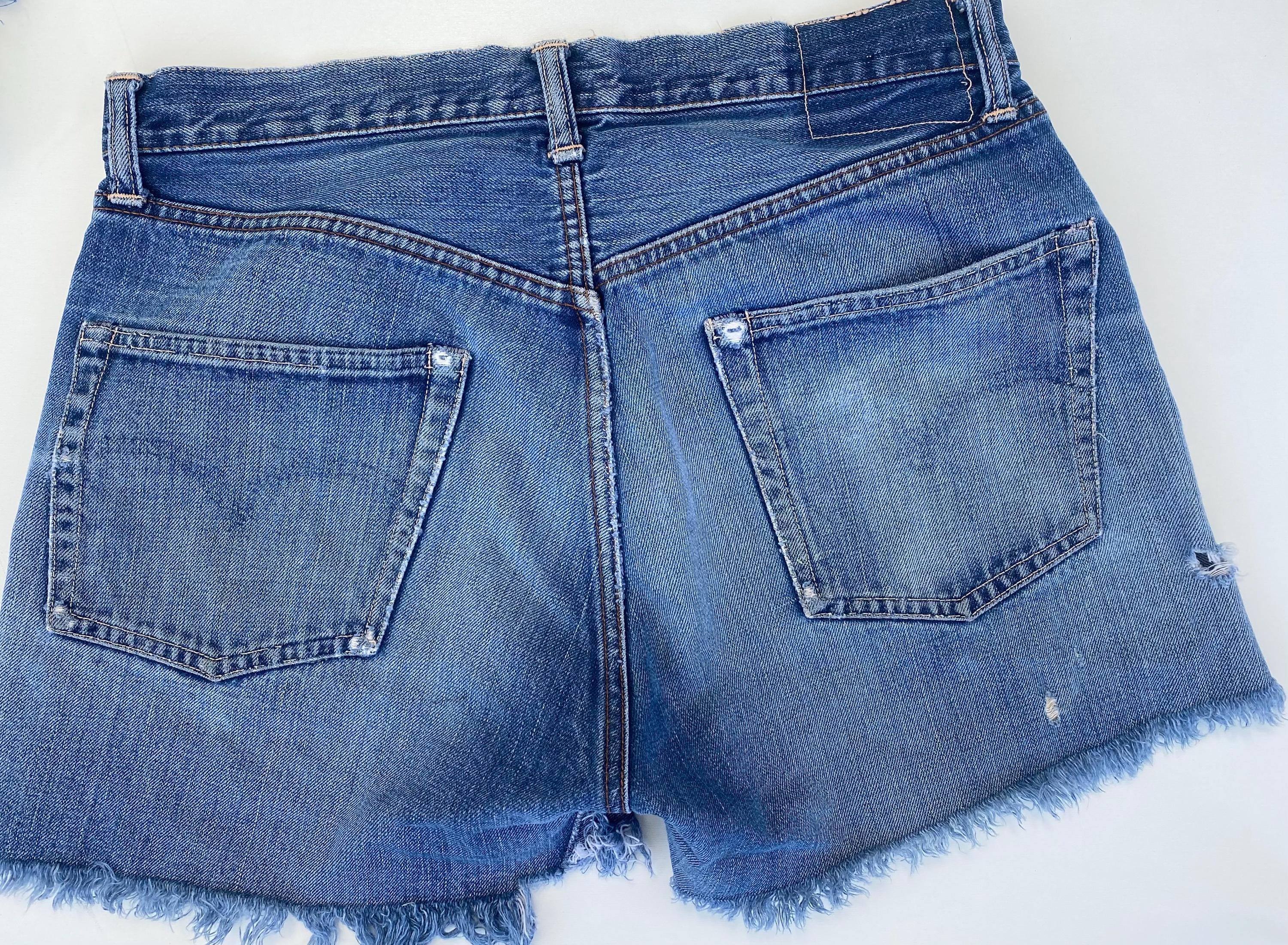 Levi's 1950's Big E' Small S Type Doble Xx 501 Vintage Cut Off - Etsy