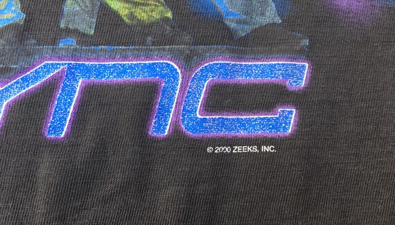 NSync 2000 no strings attached Vintage t-shirt si… - image 3