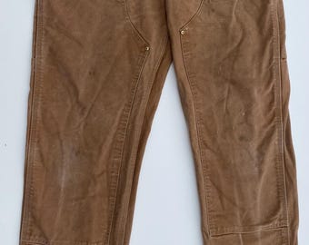 1990’s Double knee carharrt made in the USA size 33-34