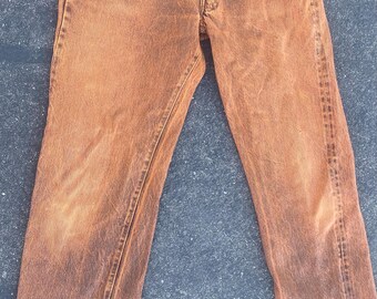 Levi’s 501 1970’s button fly USA made selvedge vintage jeans size 31/32