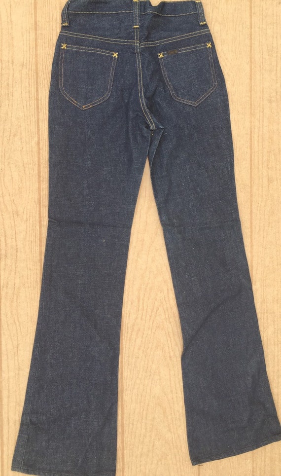 LEE Denim Jeans 1970’s Dead Stock Vintage Pants s… - image 2