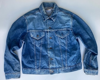 Levi's 1970’s  small  ‘e’ 2 pocket denim vintage jacket size 48