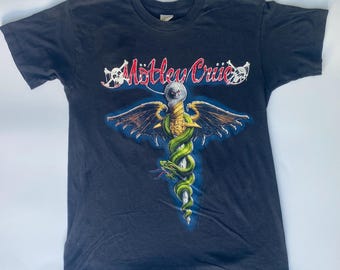 Motley Crue 1989 crue fans are the best vintage t-shirt size (s)