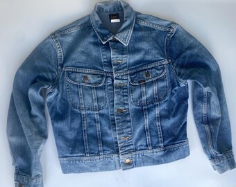 Lee 1970's  2 pocket US made denim jacket size 40