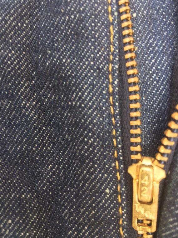 LEE Denim Jeans 1970’s Dead Stock Vintage Pants s… - image 4