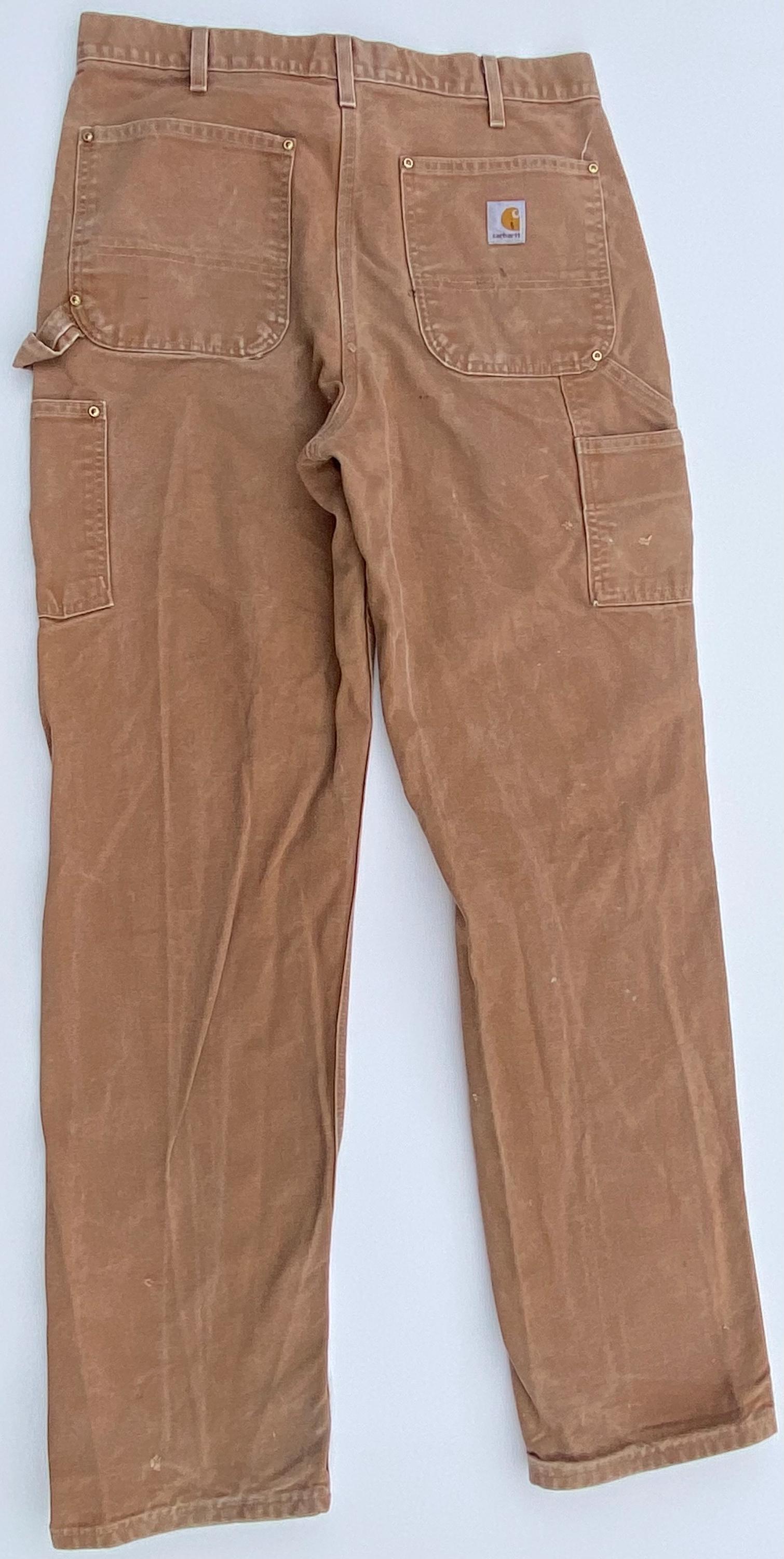 1990's Double Knee Carharrt Made in the USA Size 33-34 - Etsy
