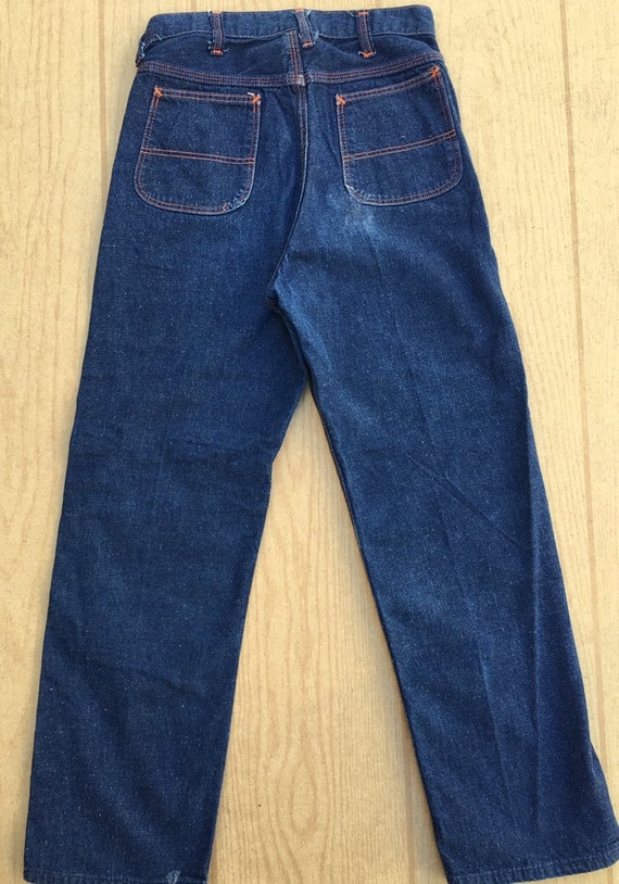 Sanforized 1940/50’s índigo denim carpenter pants… - image 2