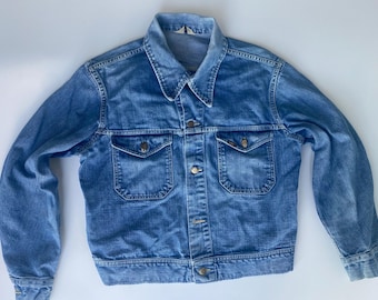 Lee 1970's  2 pocket US made denim jacket size 44
