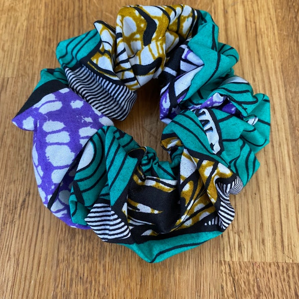 Ankara print scrunchie