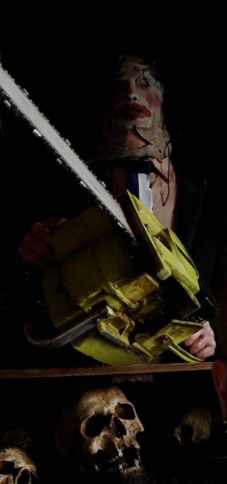 Leatherface mask pretty woman 1974 Texas chainsaw massacre Etsy