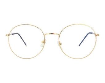 large round wire frame glasses