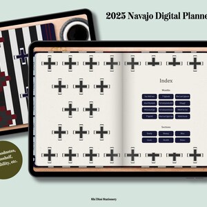 2025 Navajo Digital Planner Sunday Start