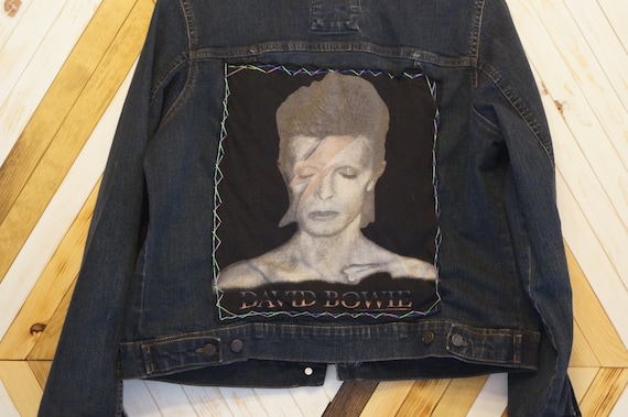 David Bowie Blue Jean Jacket, David Bowie Clothing