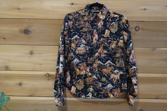 Vintage Rockmount Ranch Wear Cowboy Shirt Women's