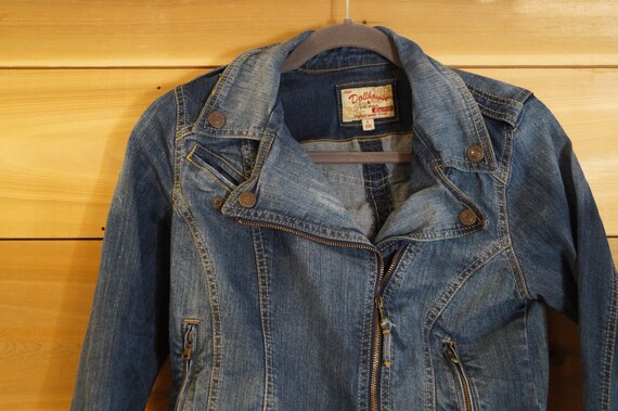 Dollhouse Motorcycle Jean Jacket 